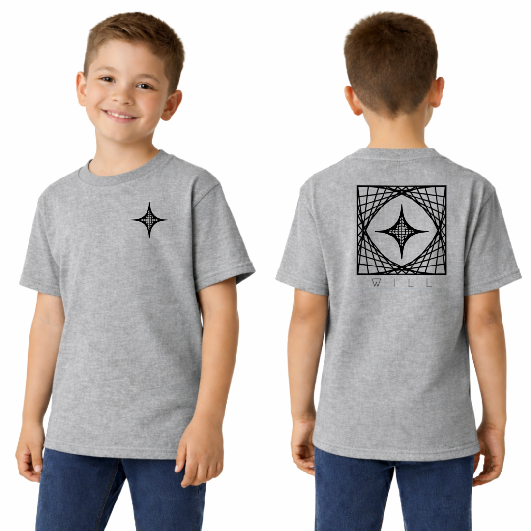 Youth Box logo Shirt (Black)
