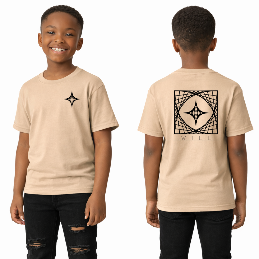 Youth Box logo Shirt (Black)