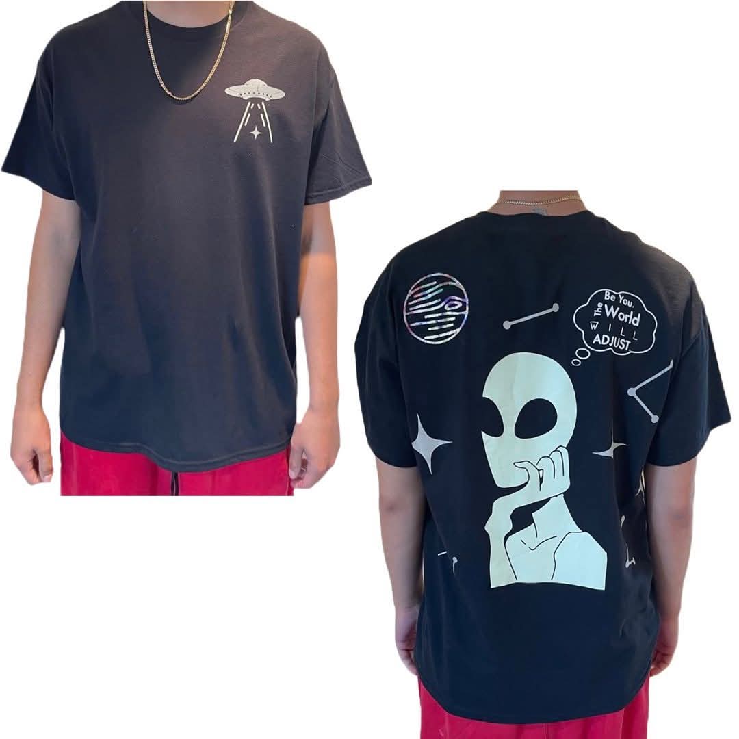 Be You The World Will Adjust Shirt  Alien Edition-(Members Exclusive)