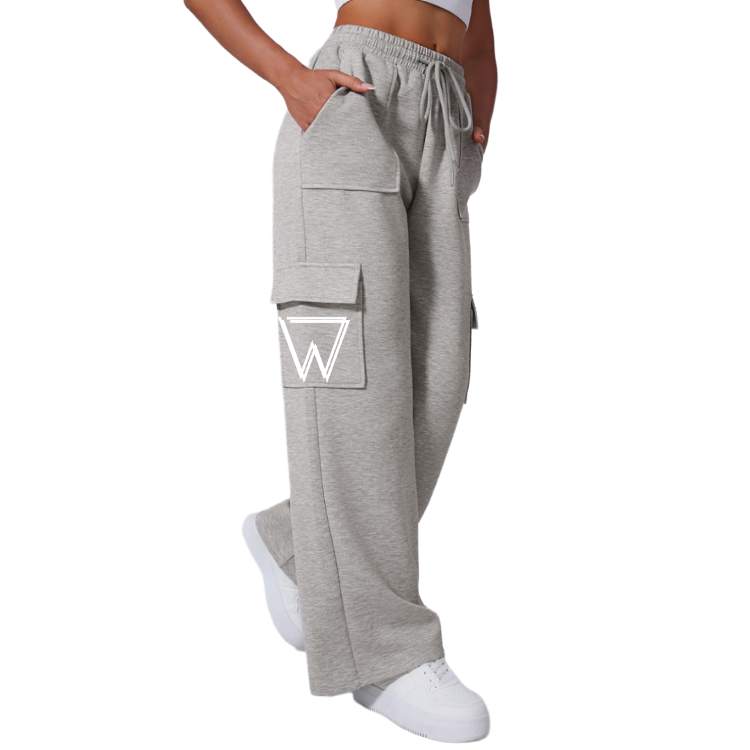 Woman Shorts High Waisted Drawstring 2-in-1 Side Pocket