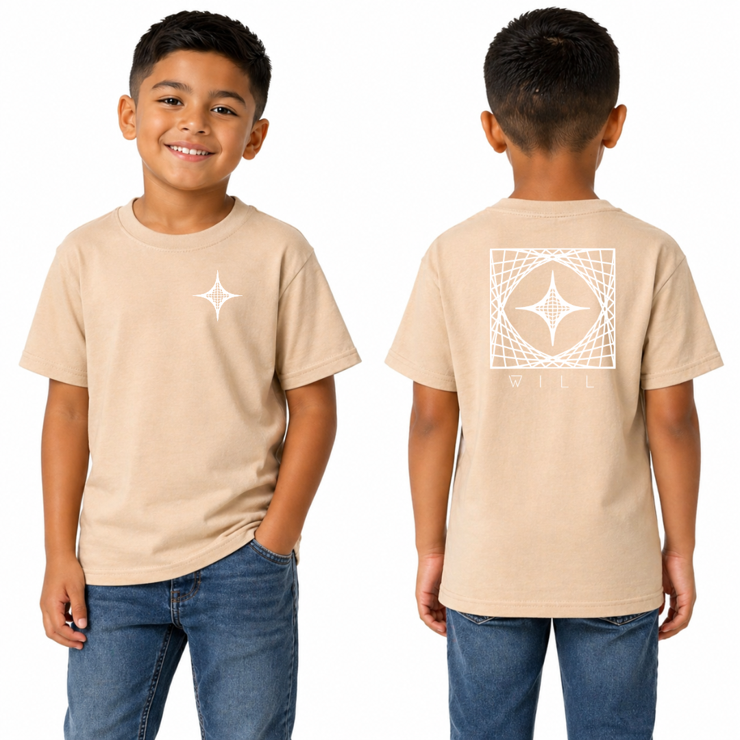 Youth Box logo Shirt (White)