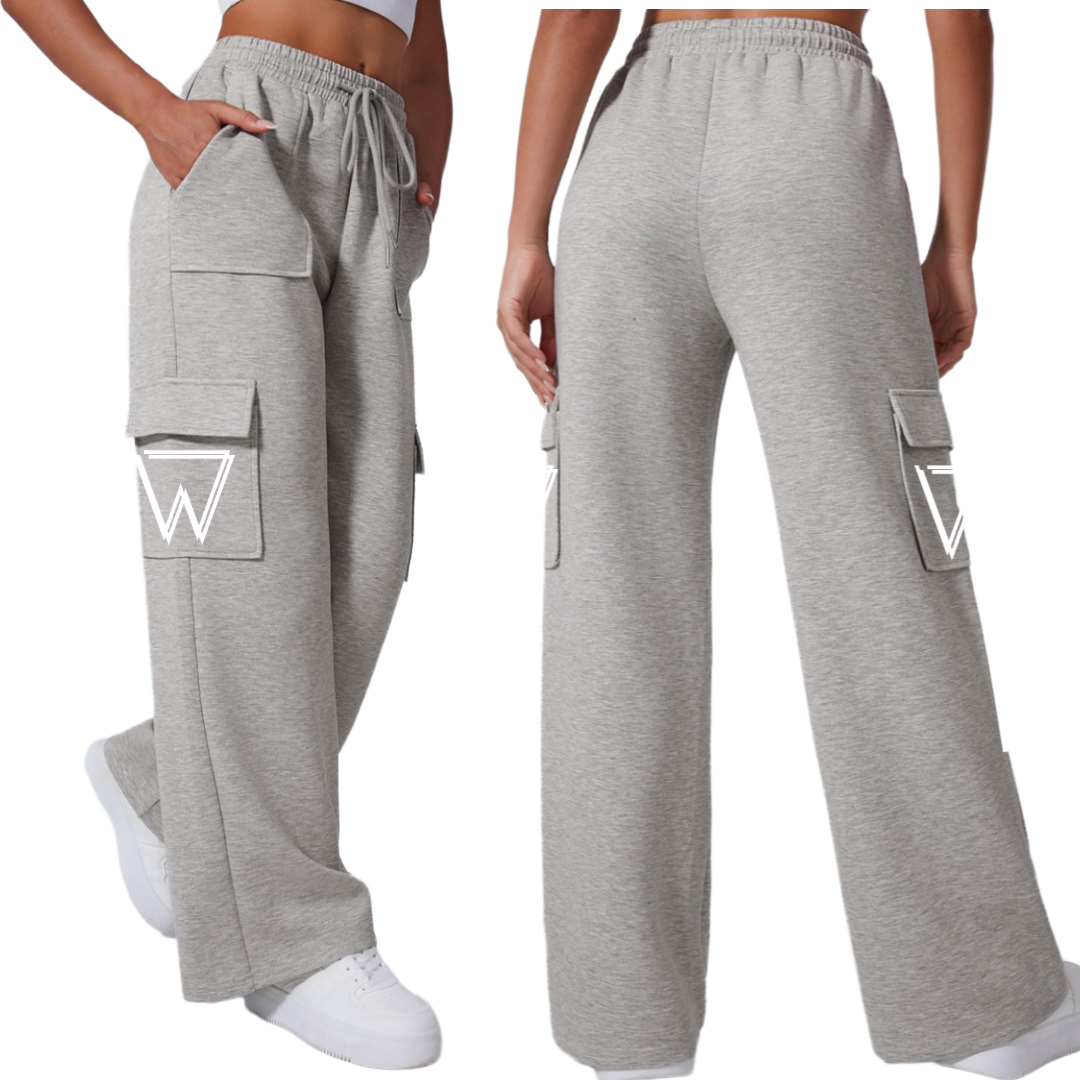Woman Shorts High Waisted Drawstring 2-in-1 Side Pocket