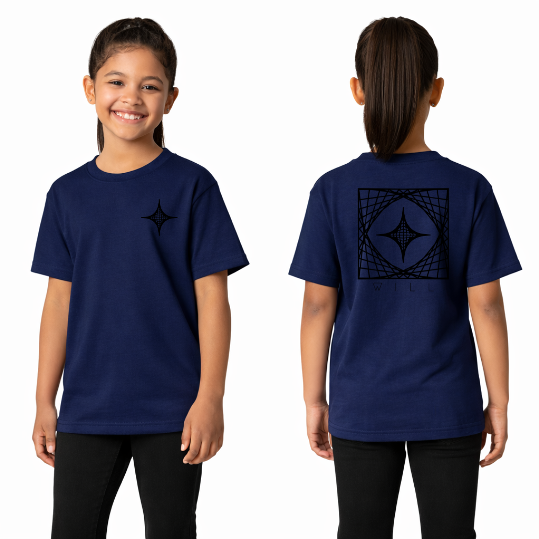 Youth Box logo Shirt (Black)
